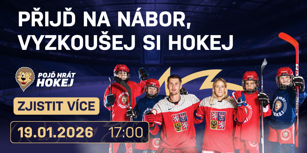 Přijď vyzkoušet zdarma lední hokej !