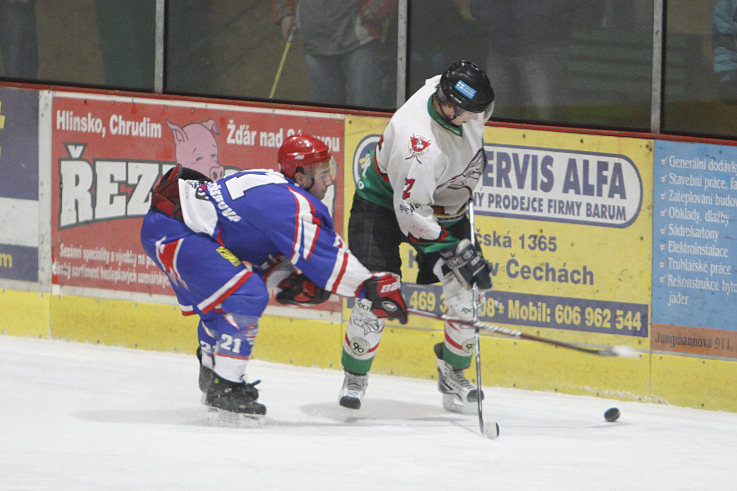 Semifinále play-off Hlinsko - Moravská Třebová