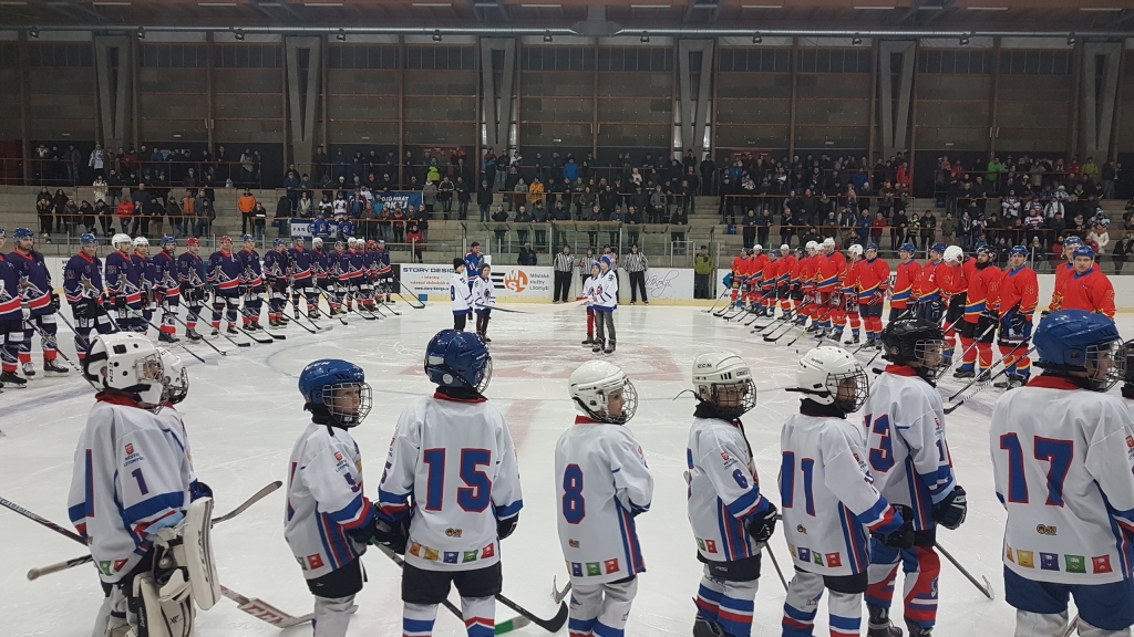 All Star game v Litomyšli s hlineckými zástupci.