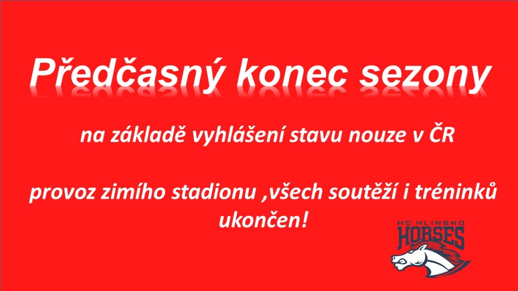 Předčasný konec sezony.